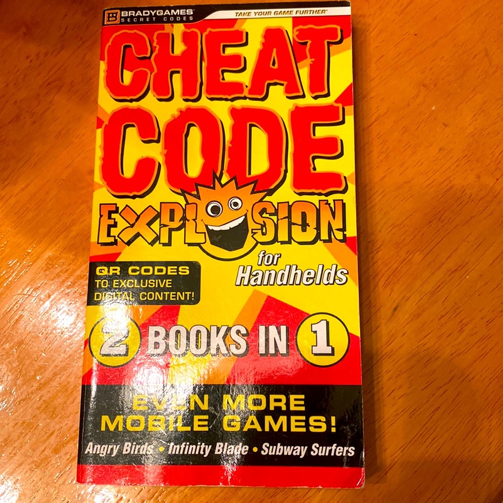 Chest Codes Book from 2013!  Lots of Minecraft & other codes for classic games!